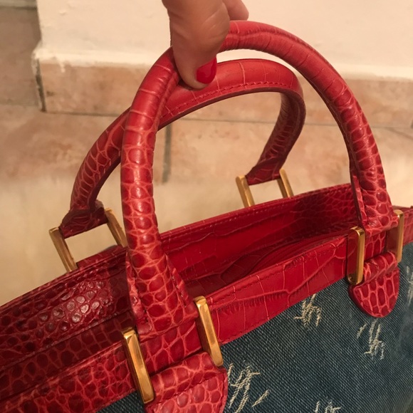 CHOPARD authentic blue jean handbag - Picture 4 of 8